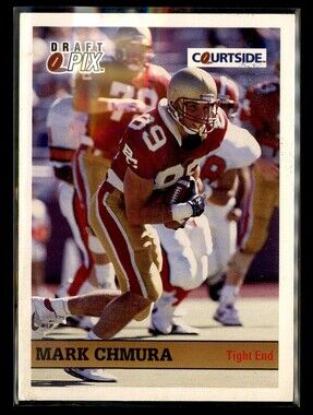 1992 Courtside Draft Pix #74 Mark Chmura Bronze Football Card